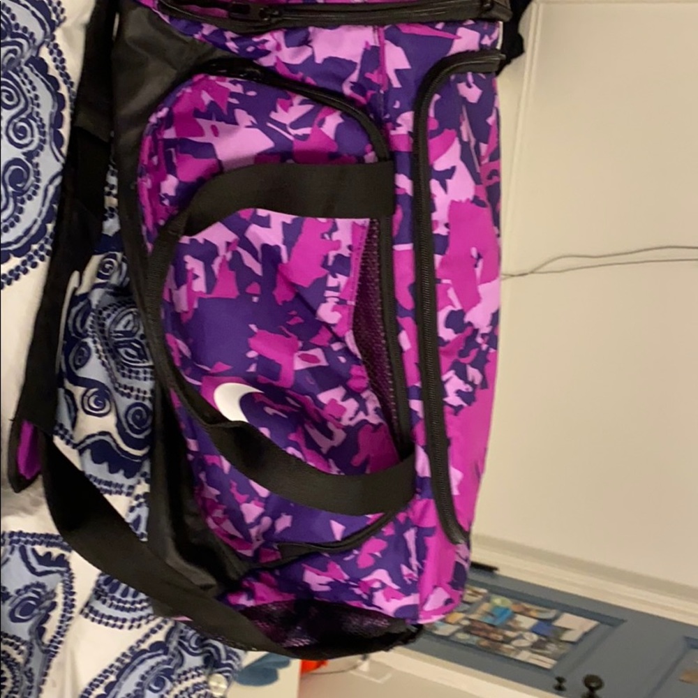 Camp purple Nike bag